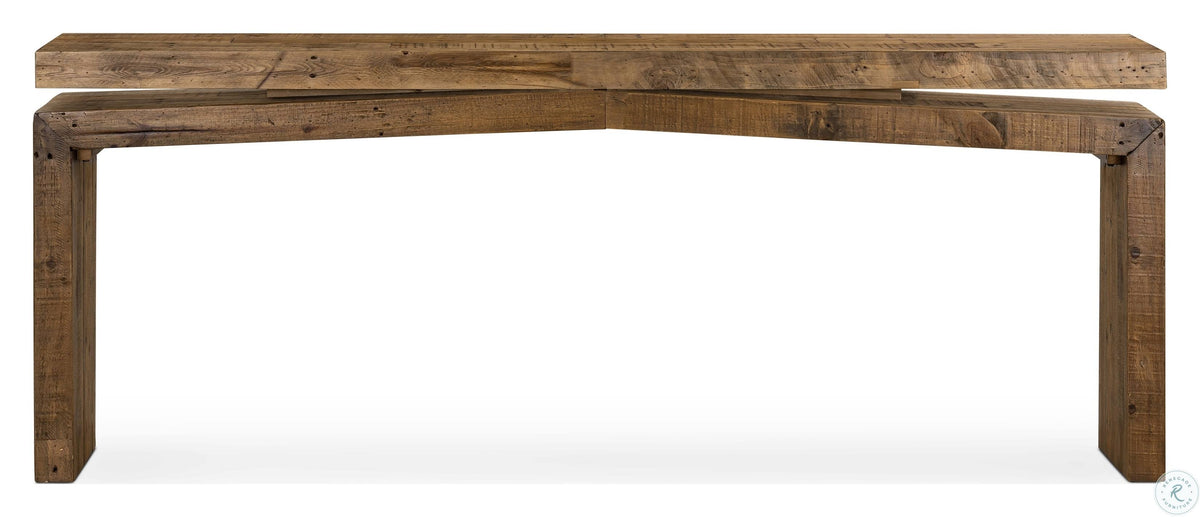 Rustic Natural Console R811