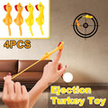 4 PCS Creative Ejection Chicken Toy E3922