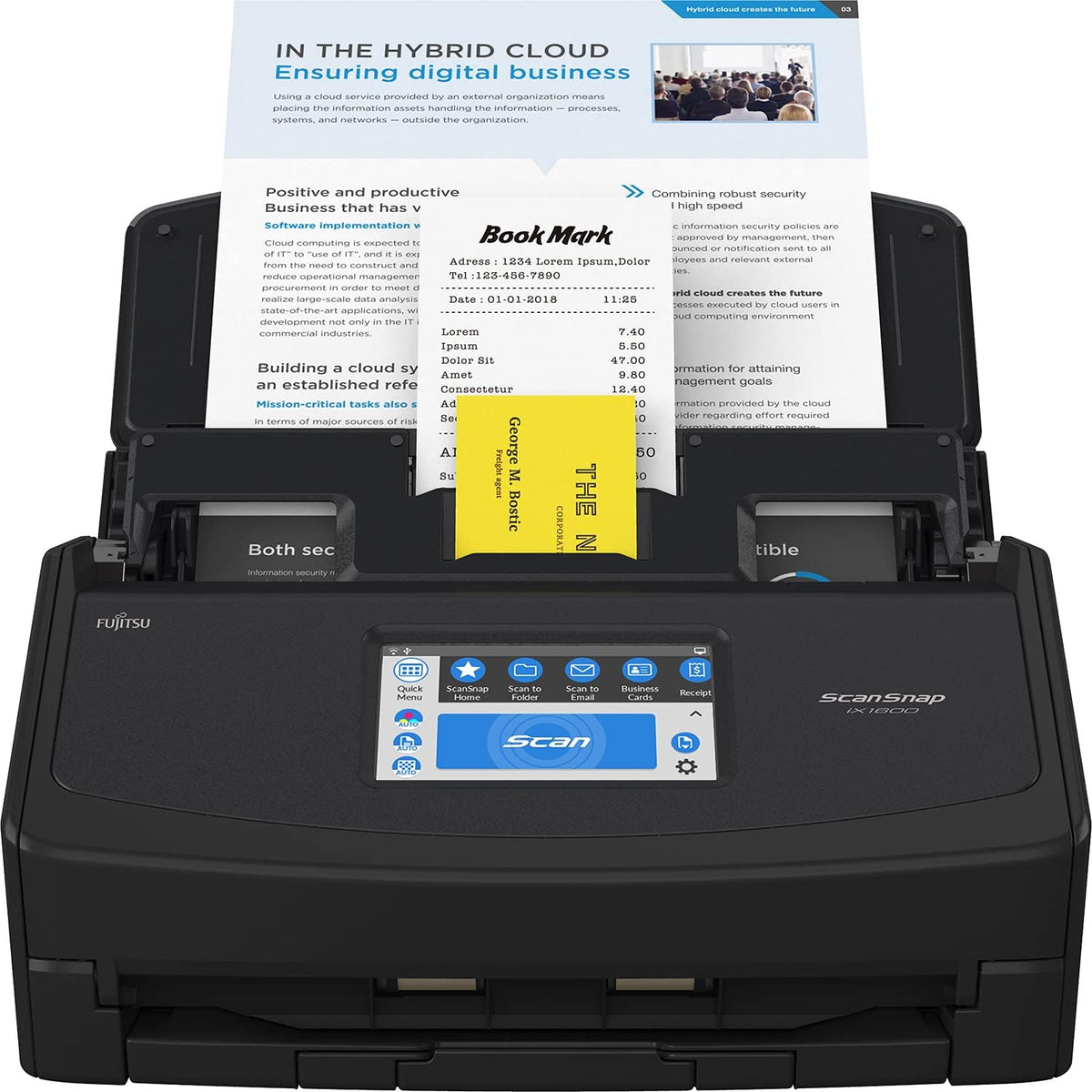 White Cloud Enabled Document Scanner I45433
