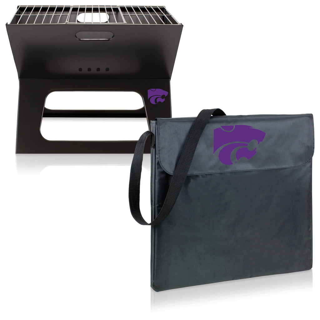 Black Portable X-Grill F185431