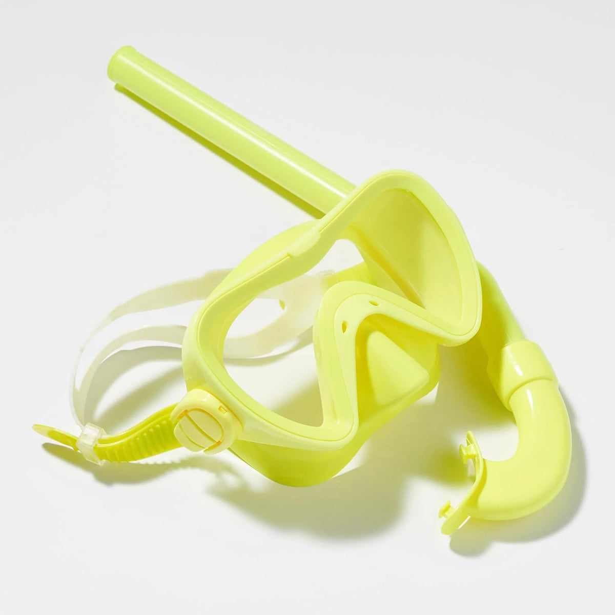 Kids Snorkel Set Medium Yellow P1005