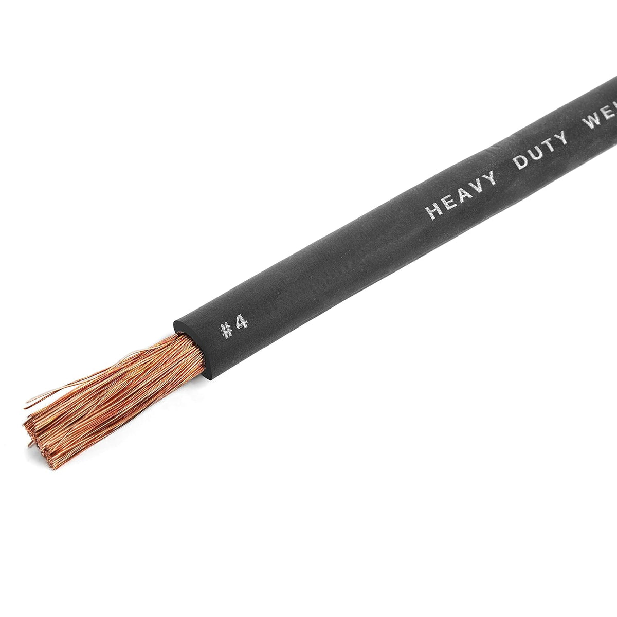4 Gauge Black Welding Cable 100 Feet Q700297