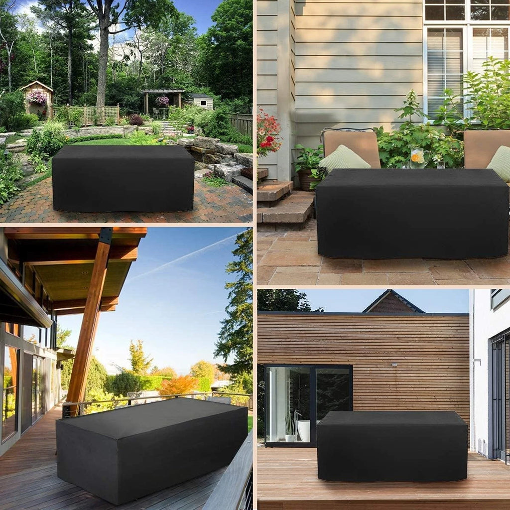 1800D Waterproof Canvas Marine Awning Fabric 60" Wide Black X98578