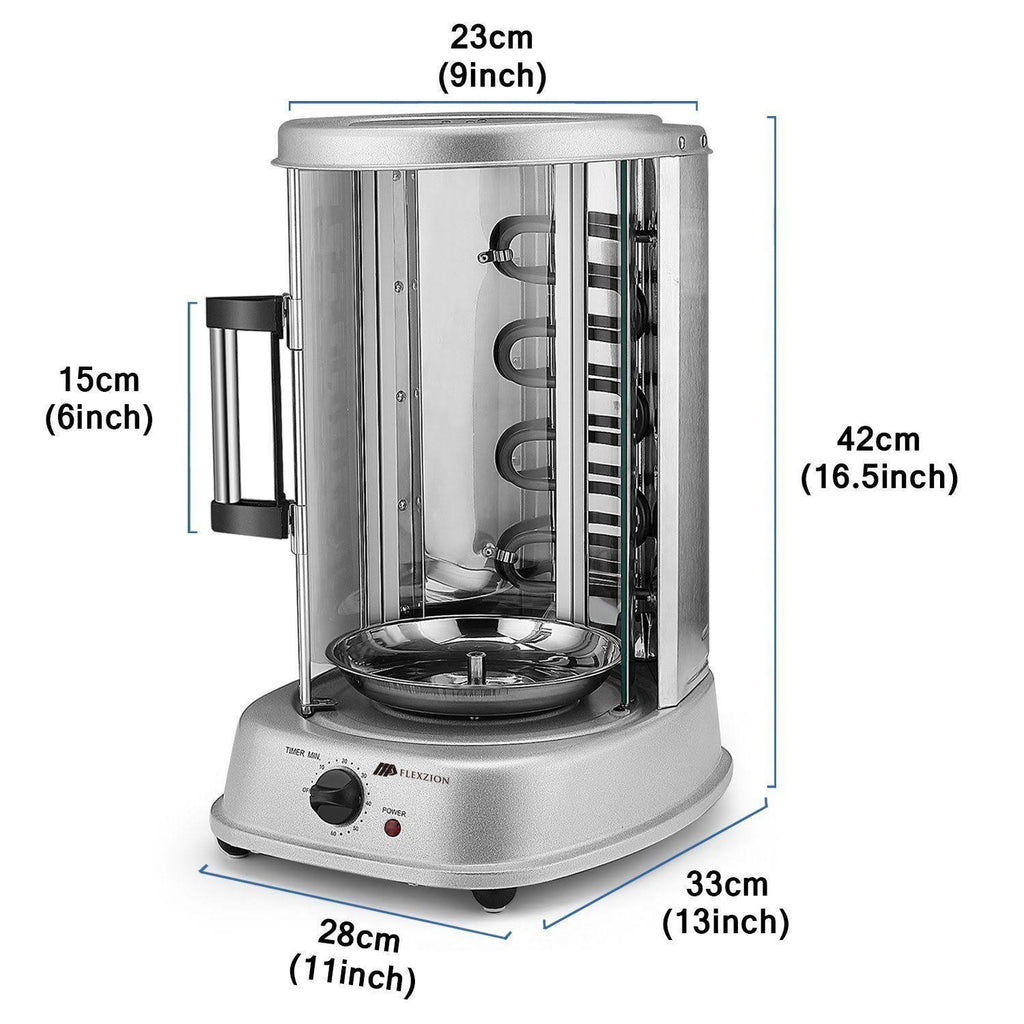 Vertical Tower Rotating Rotisserie Oven Grill S477863