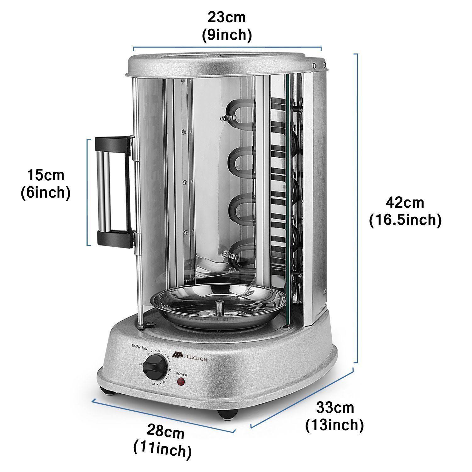 Vertical Tower Rotating Rotisserie Oven Grill S477863