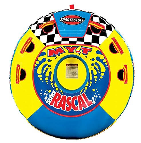 Single Rider Towable Boat Tube with Rope Q1580