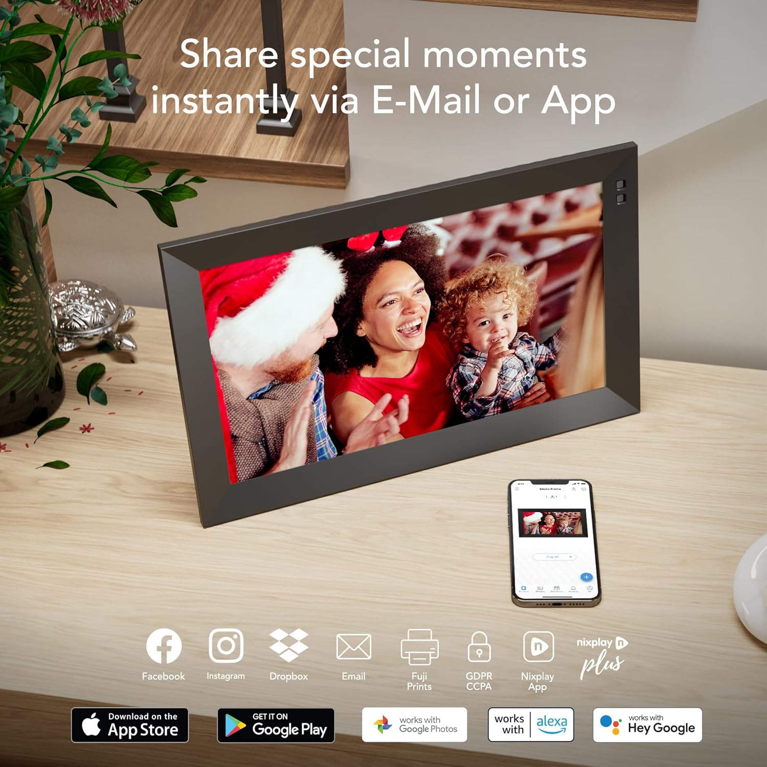 15.6 inch Smart Digital Photo Frame with WiFi Z3451