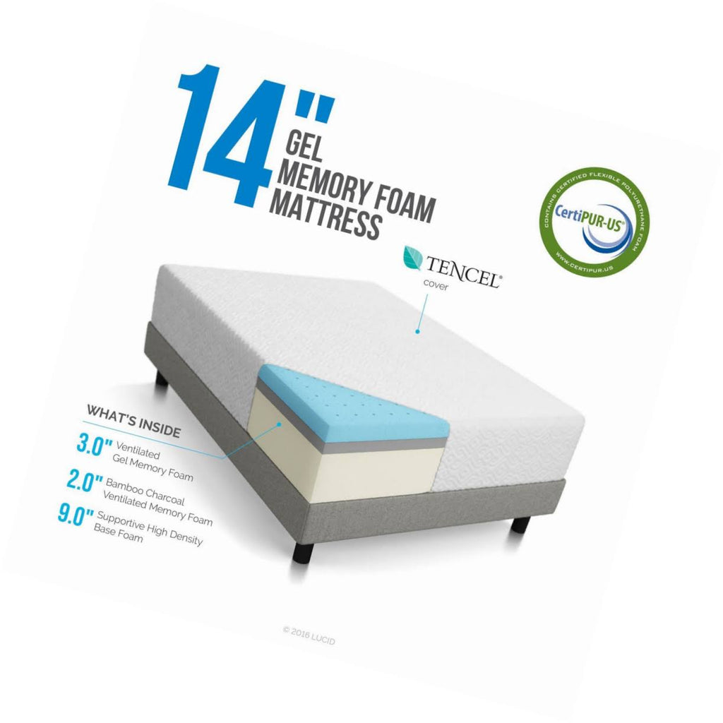 California King Memory Foam Mattress V731015
