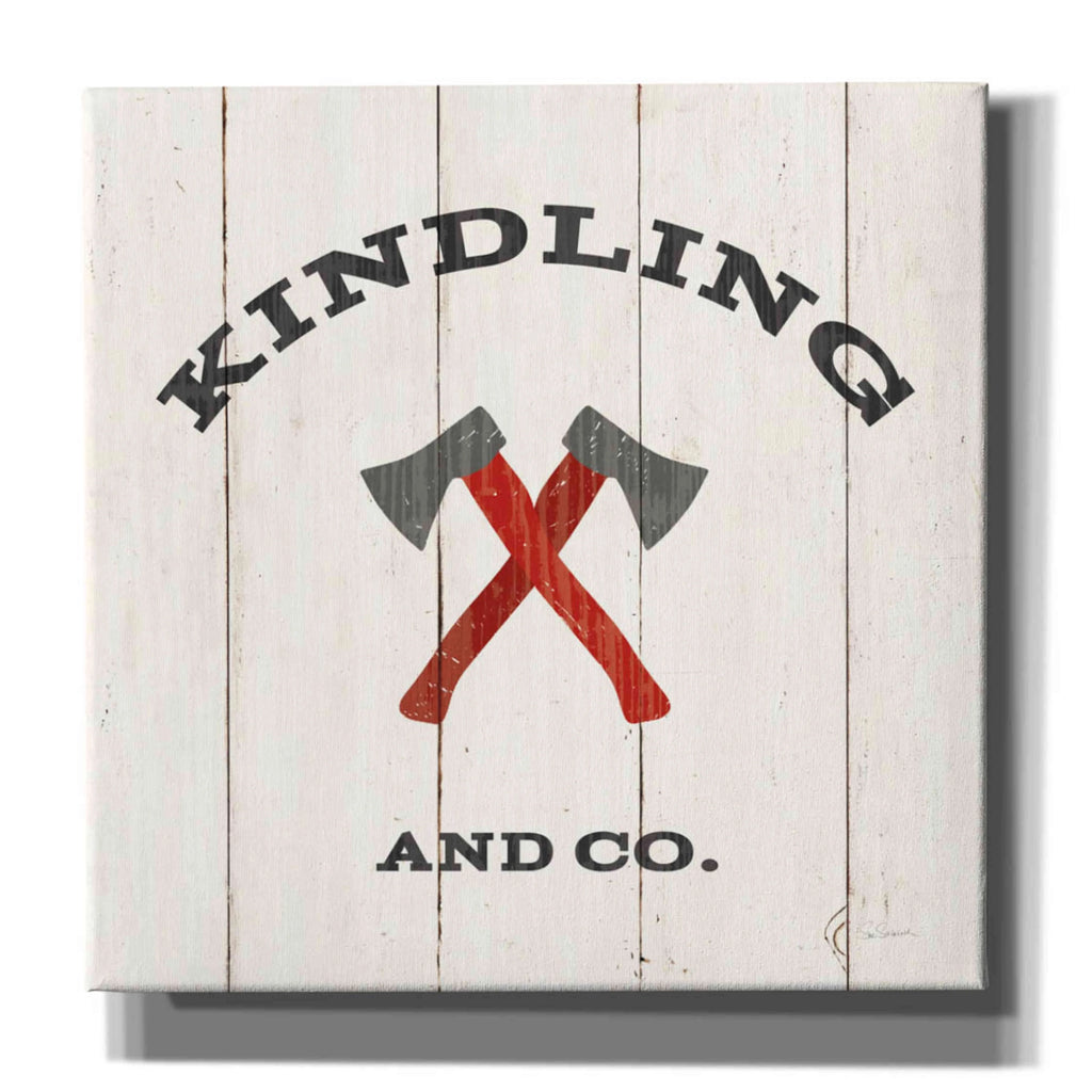 Cabin Life XI Neutral Giclee Canvas Wall Art, 12"x12" C92052