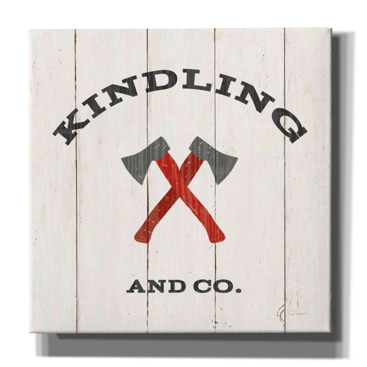 Cabin Life XI Neutral Giclee Canvas Wall Art, 12"x12" C92052