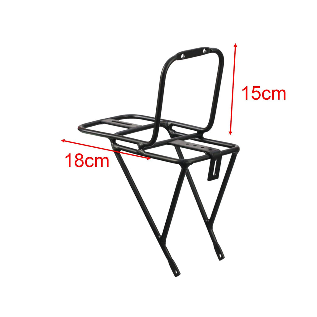 Bike Front Carrier Rack Cargo Pannier W215404