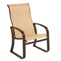 Garnet Red Flex Sling High-Back Patio Dining Chair A1223