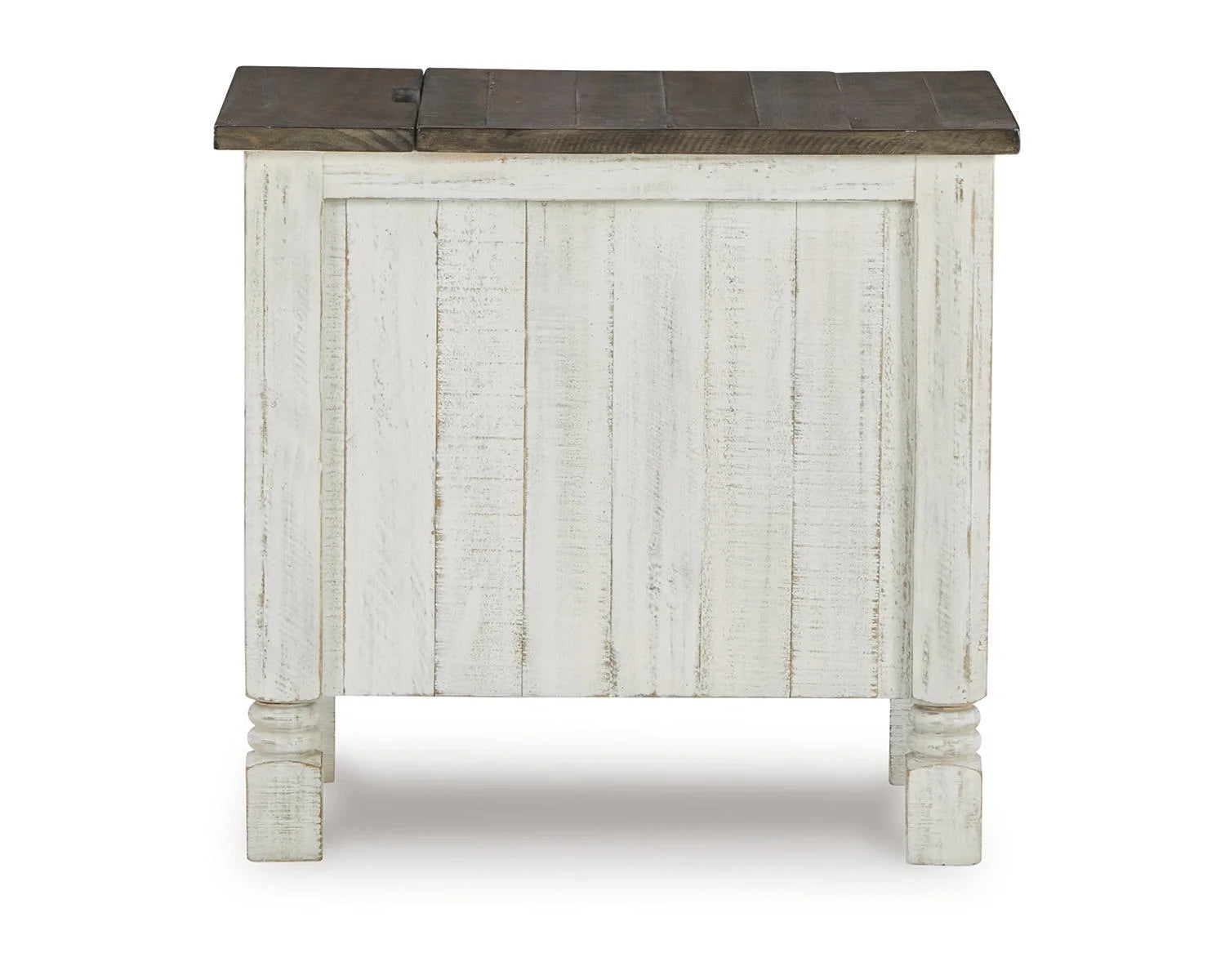 White/Gray Chairside End Table Z276561