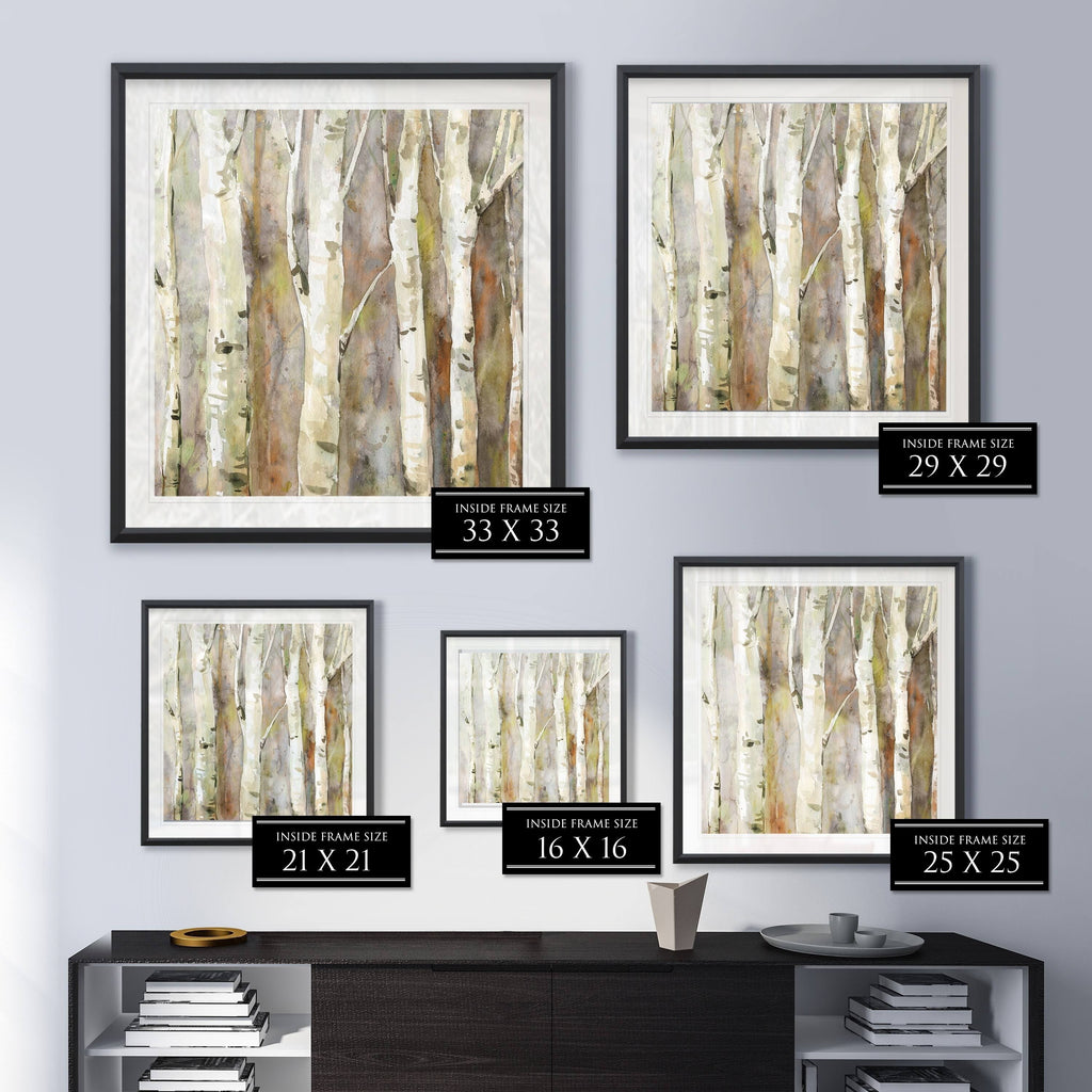 Framed Giclee Print 28x28 H701