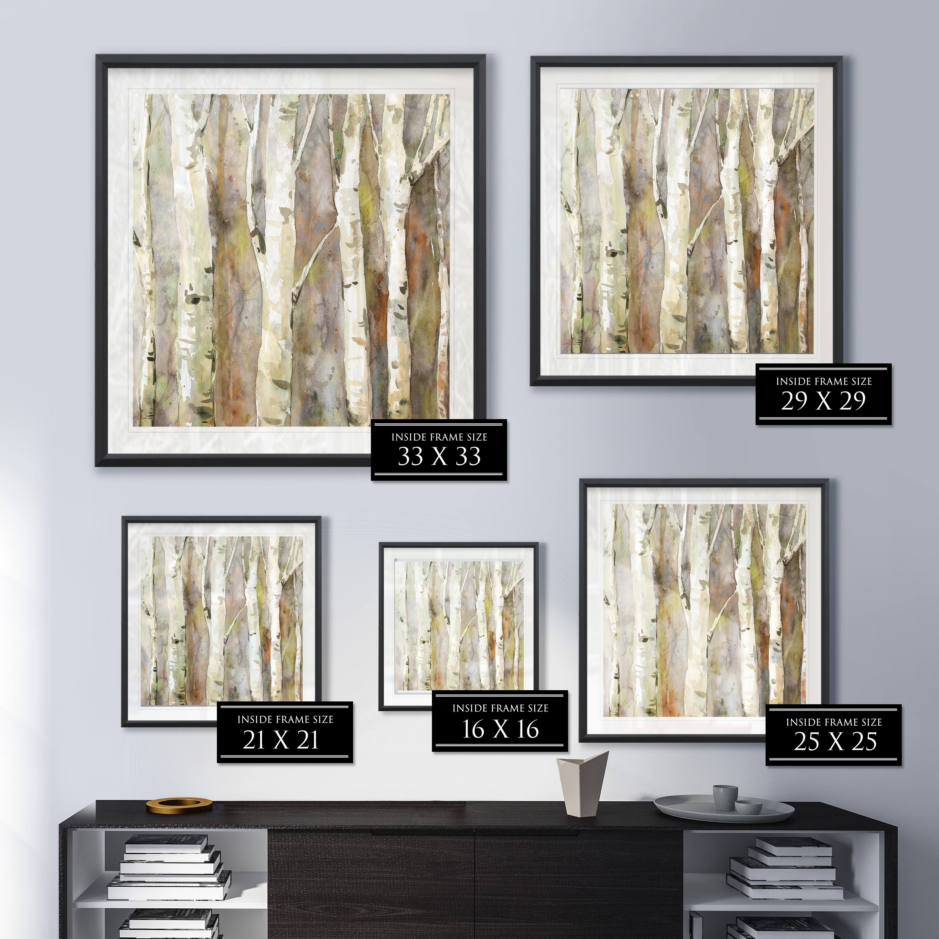 Framed Giclee Print 28x28 H701