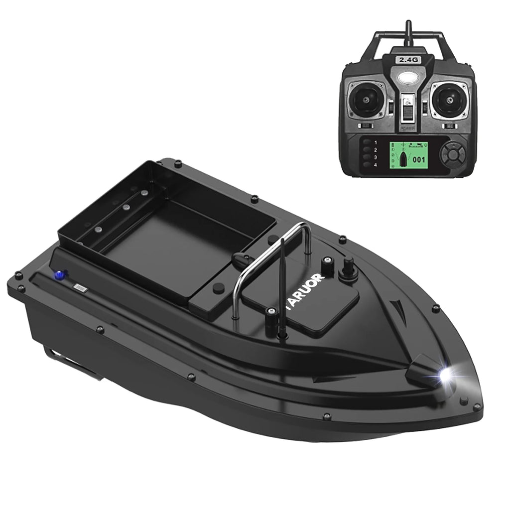 GPS Fishing Bait Boat with Large Bait Container, 400-500M Remote C1647