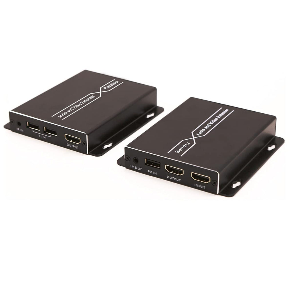 HDMI KVM Extender Over Ethernet Cable with Loop Out Function Q65796