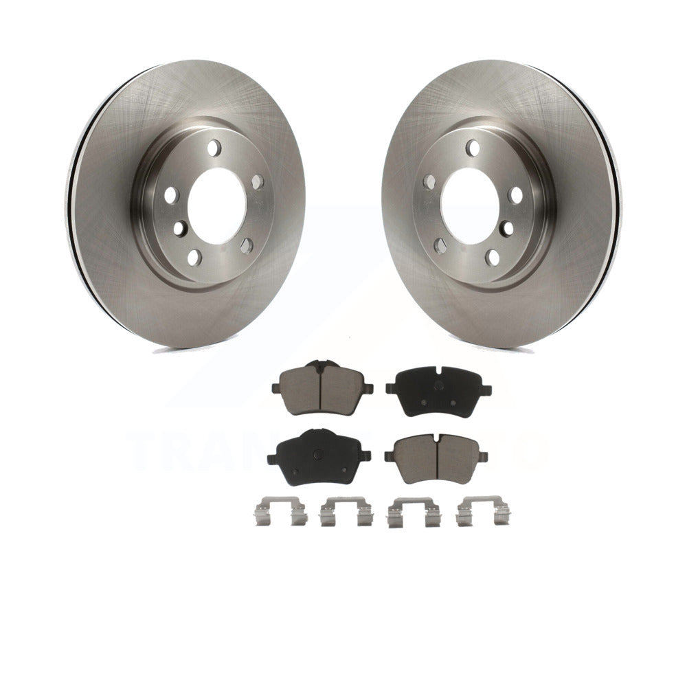 Front Disc Brake Rotors And Ceramic Pads Kit O82860
