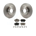 Front Disc Brake Rotors And Ceramic Pads Kit O82860