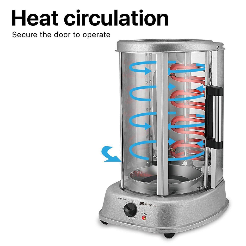 Vertical Tower Rotating Rotisserie Oven Grill S477863