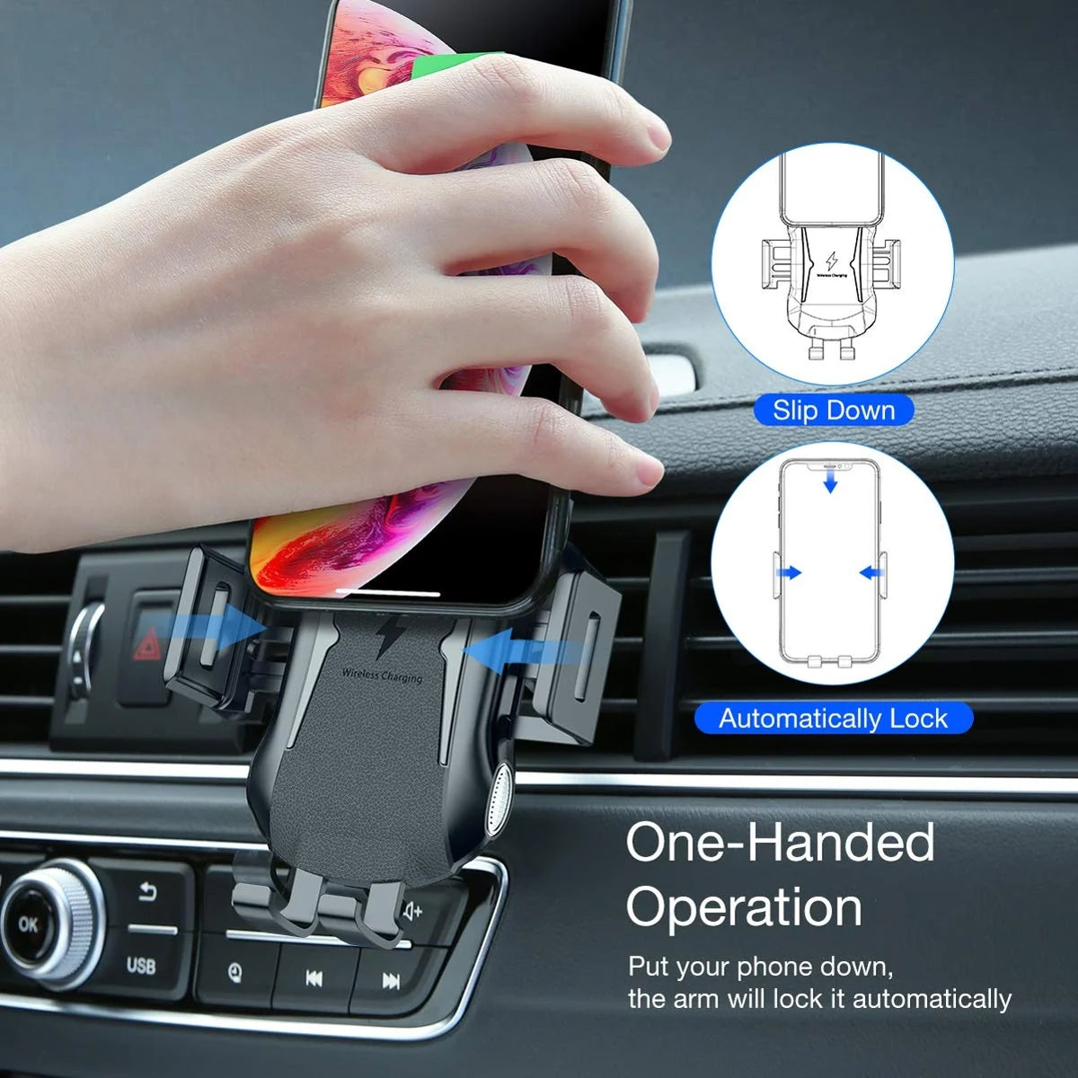 Wireless Charger Mount for Celero 5G Plus B6422