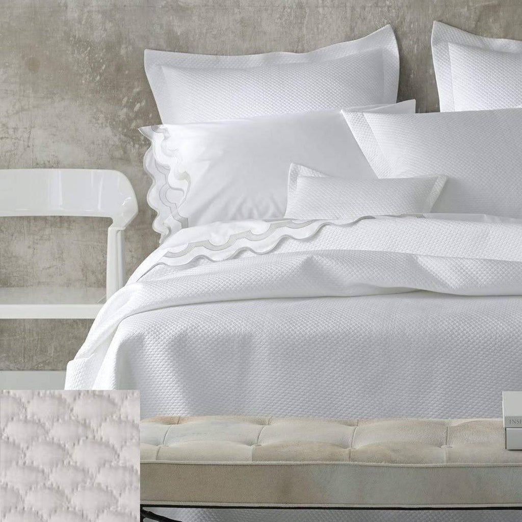 Silver Quilted Euro Sham H82397
