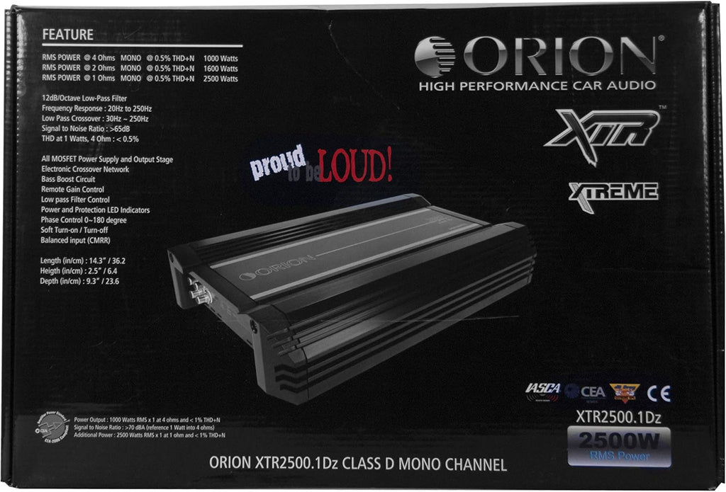 2500 Watts RMS Class D Monoblock Car Amplifier Q966141