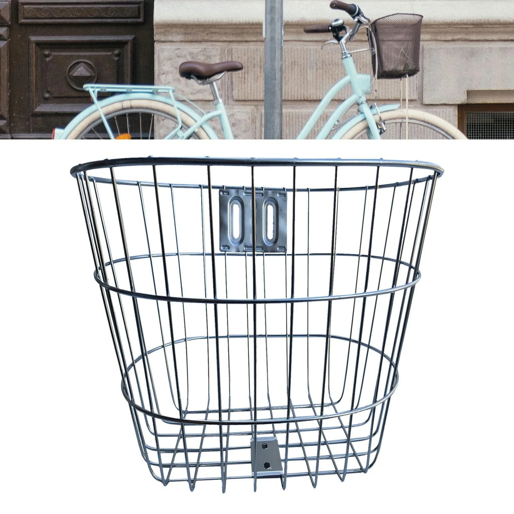 Rust Resistant Metal Bike Basket U67928
