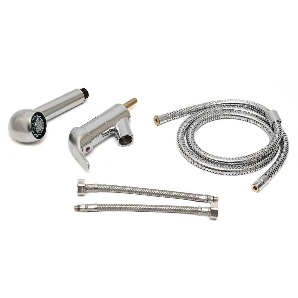 Basin Mixer with Pull-Out Shower V53531