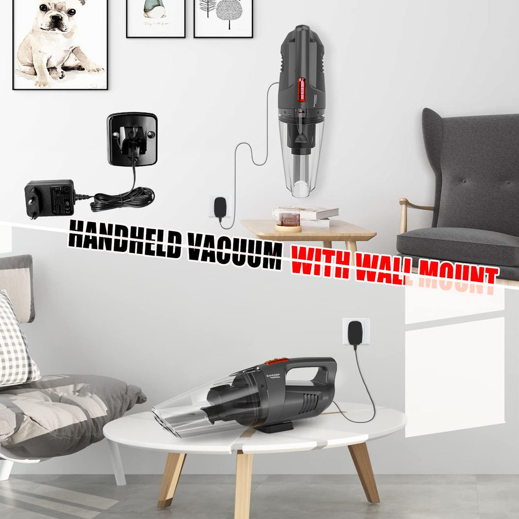 Handheld Cordless Vacuum with LED Light S2782