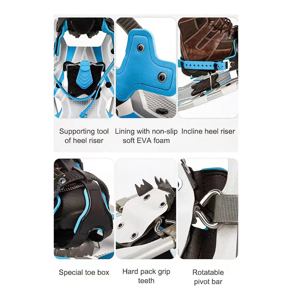 Lightweight Aluminum Alloy Snowshoes Set T20995
