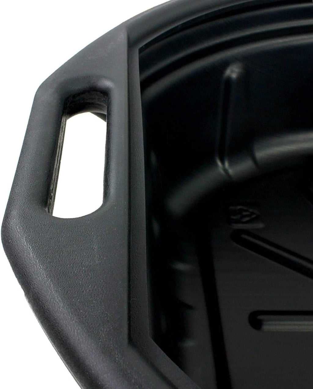 Black 2 Gallon Portable Oil Drain Pan G26448