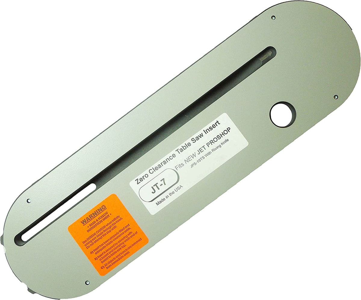 Zero Clearance Blade Insert for Jet Proshop Table Saw R67295