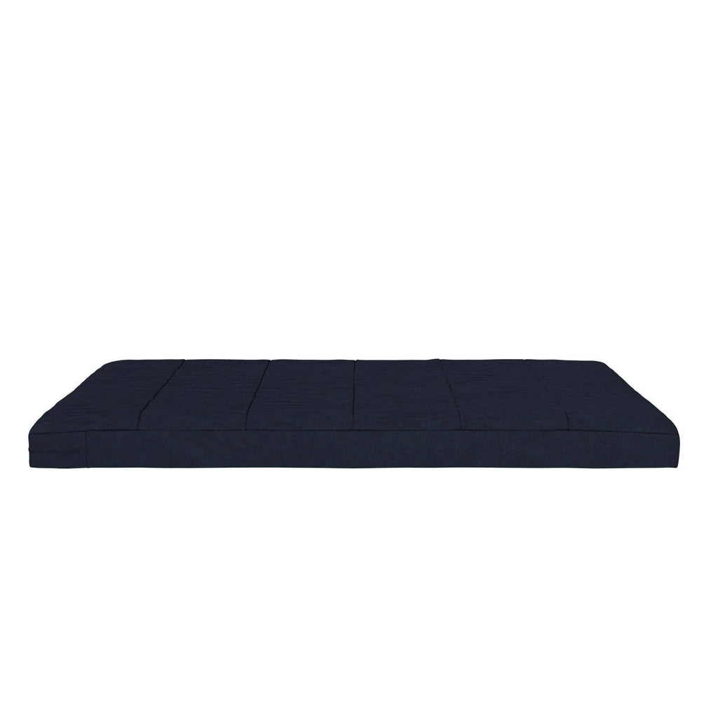 Blue Full 6x22 Square Quilted Futon Mattress W659138