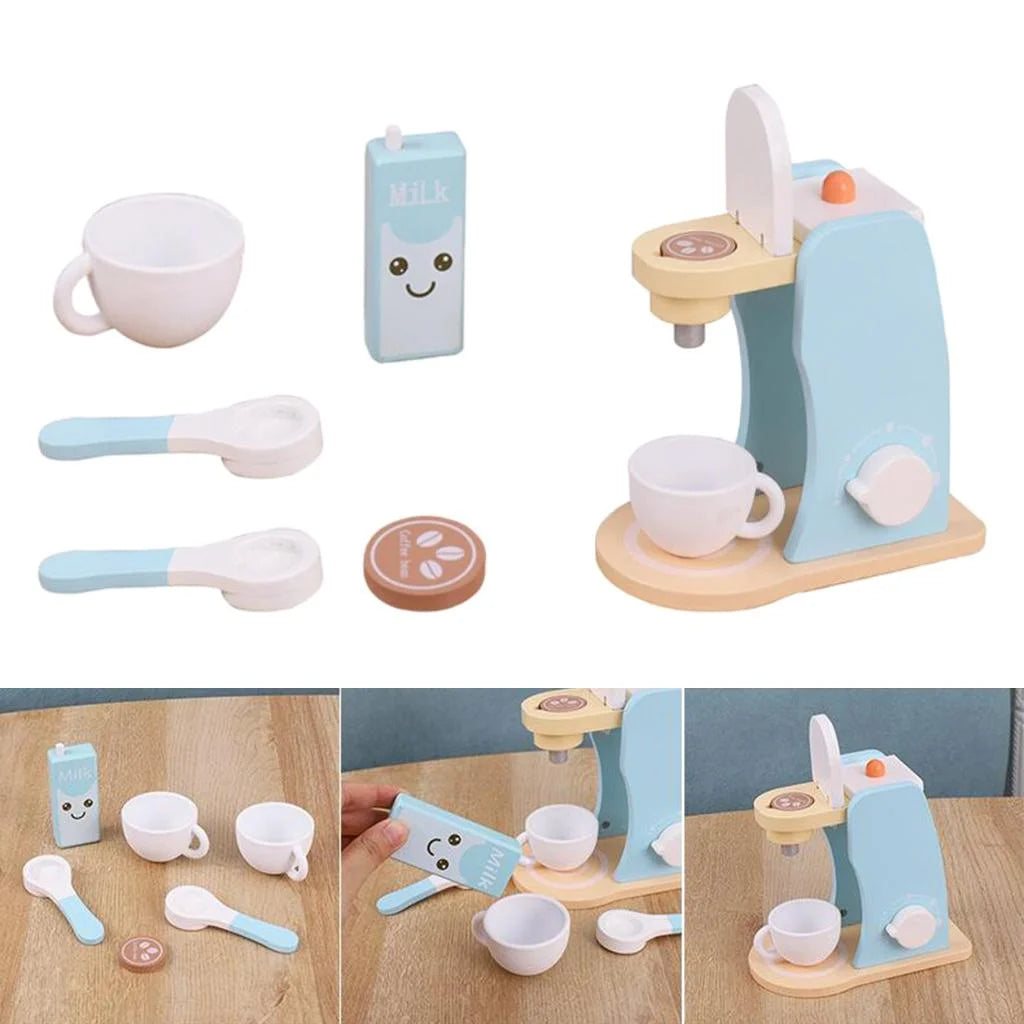 Wooden Kitchenware Pretend Cooking Set C28196