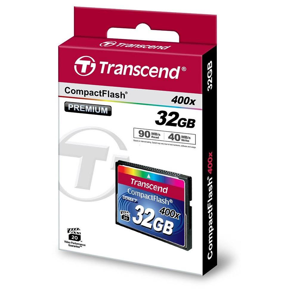 32GB CompactFlash Memory Card 400x H14952