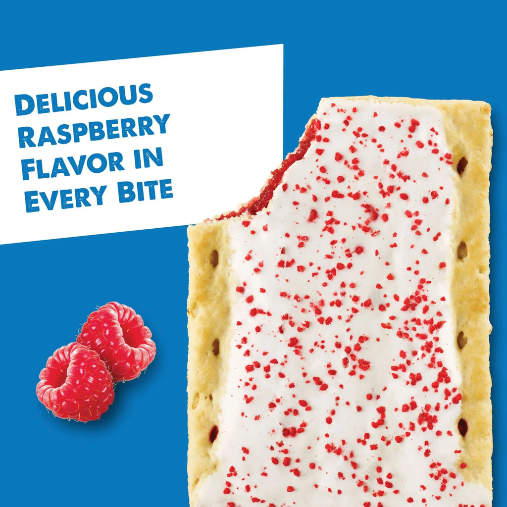 Frosted Raspberry Toaster Pastries (Pack of 32) N40343