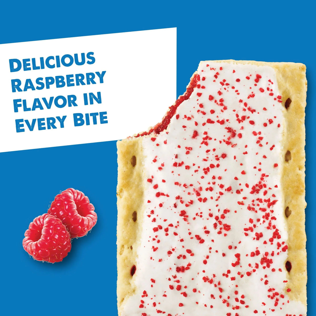 Frosted Raspberry Toaster Pastries (Pack of 32) N40343