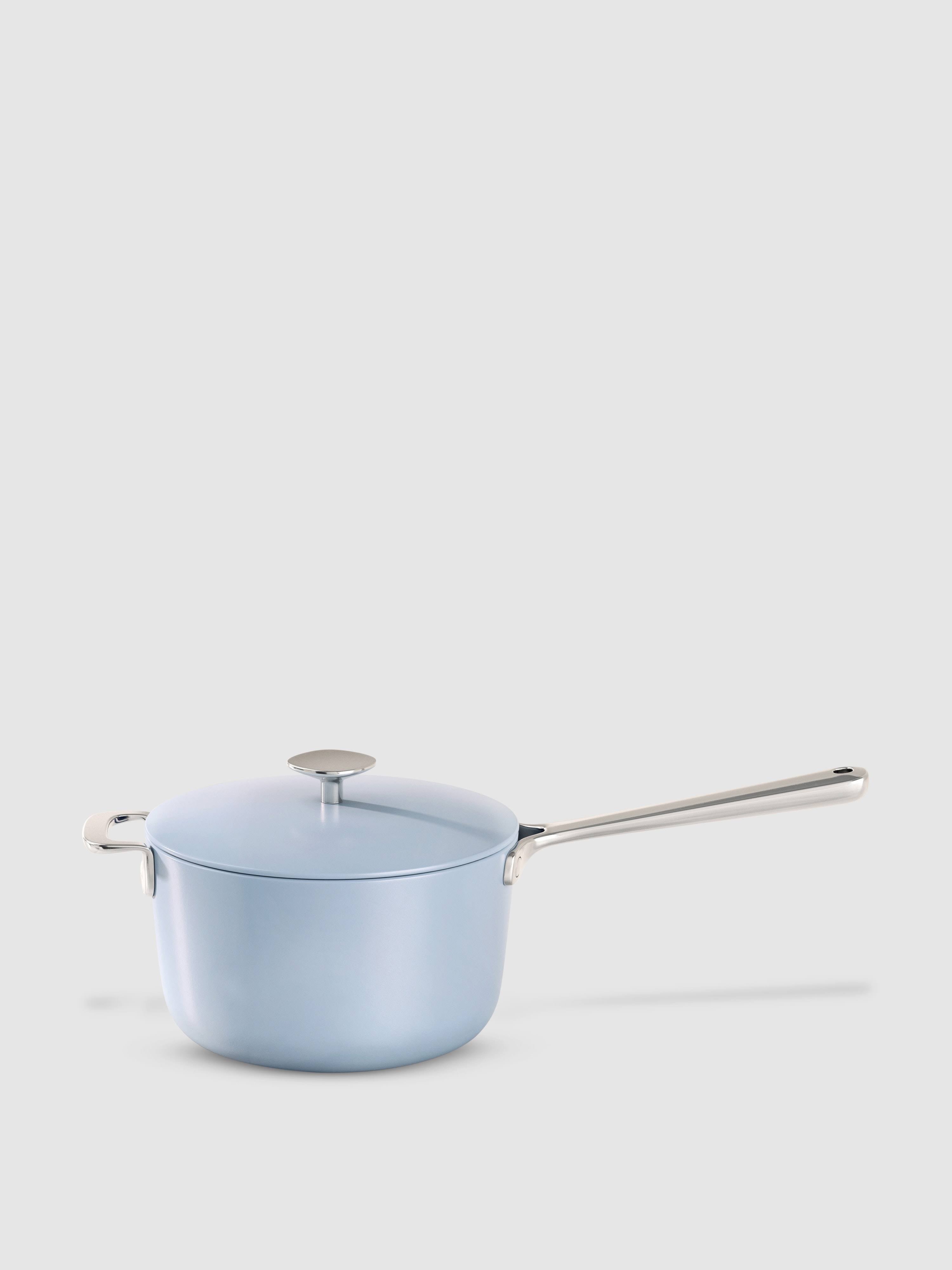 Light Blue Sauce Pan with Lid A304116