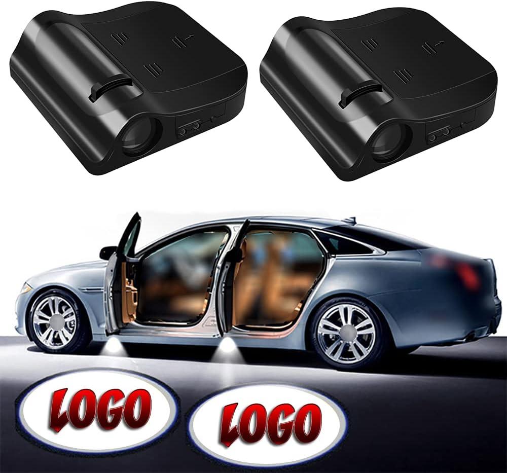 2Pcs Wireless Car Door Step Led Lights A601