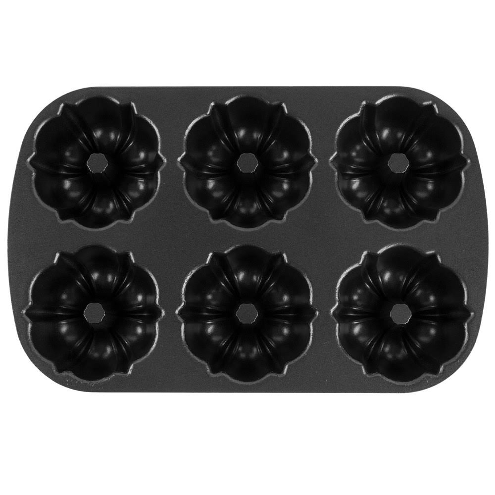 6-Cavity Bundt-lette Cake Pan Q4270