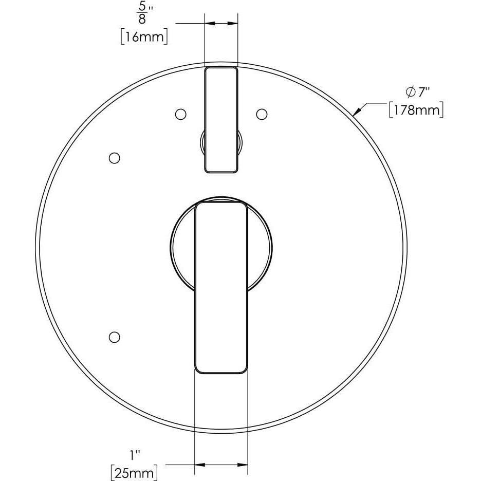 Diverter Shower Valve Trim D728882