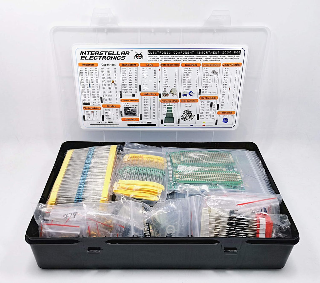 2200 pcs Electronic Component Assortment D536259