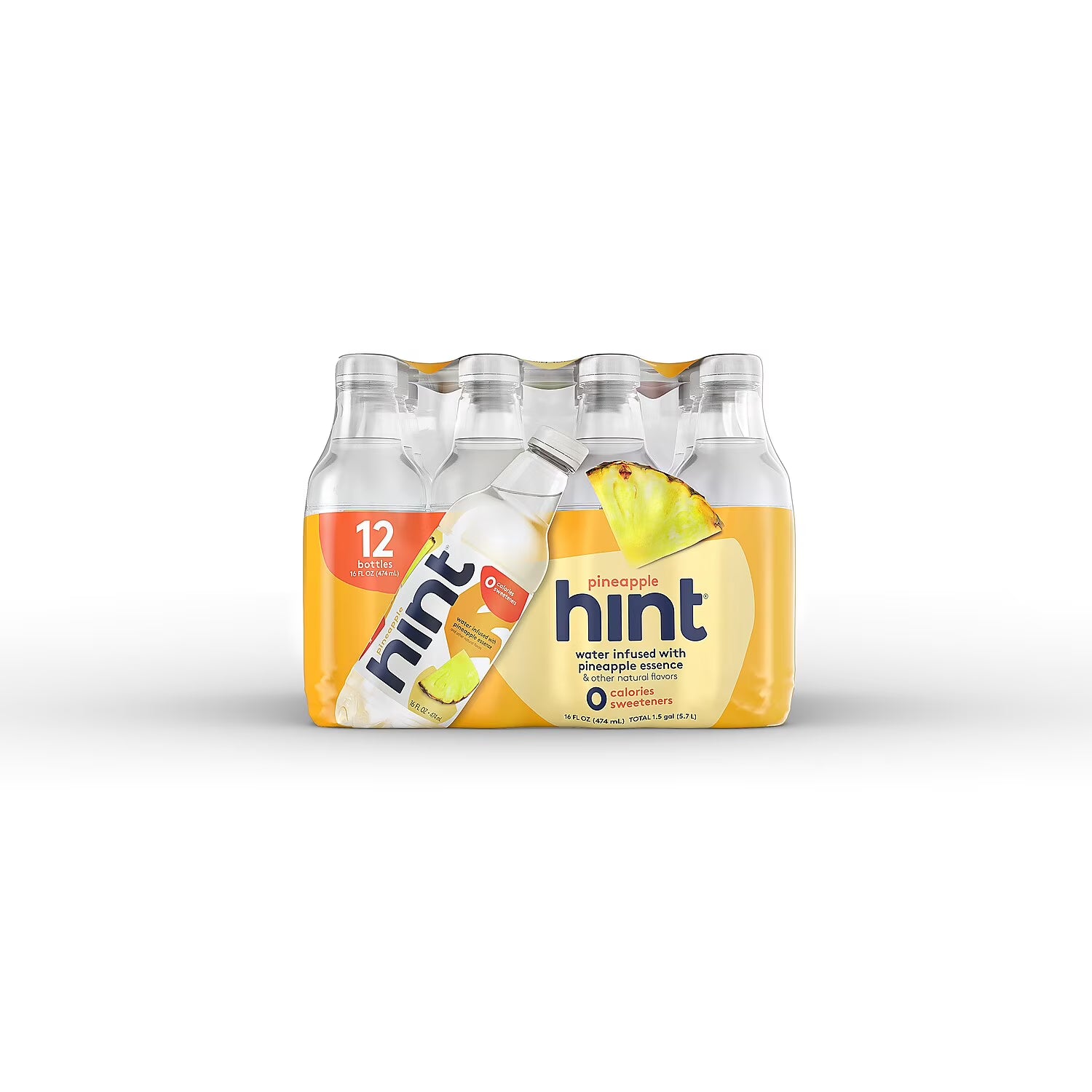 Pineapple Flavored Water, 16 fl oz, 12 Ct B385