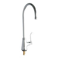 Single Hole Faucet with 8 inch Gooseneck Spout and 4 inch Handle F488085