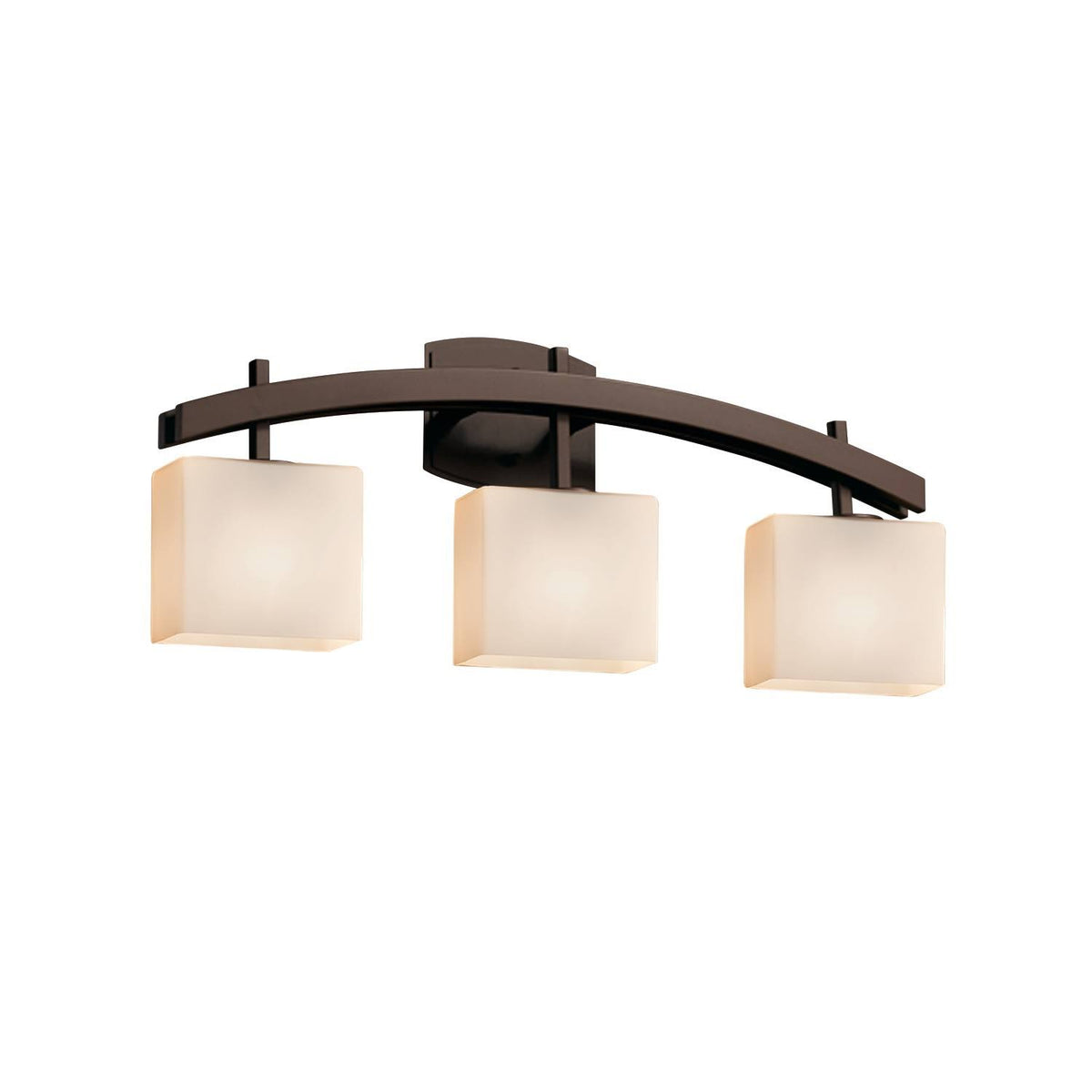 3 Light Dark Bronze LED Bath Bar G70086