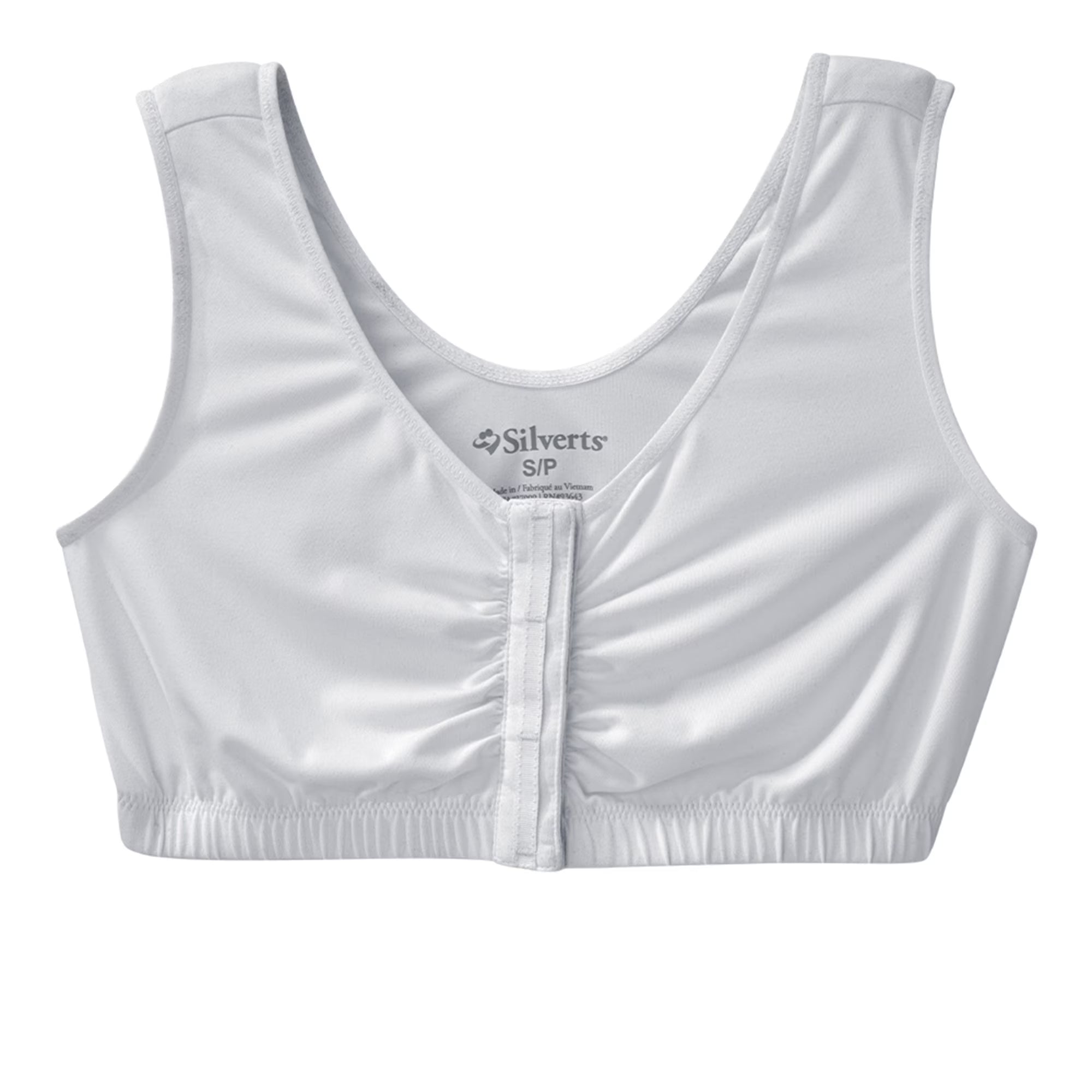 White Adaptive Front Closure Bra V997