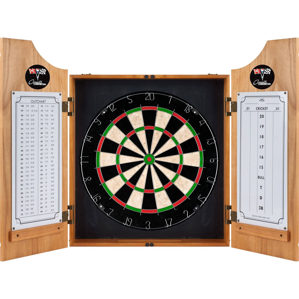 Black Dart Cabinet with Darts and Board Y827550