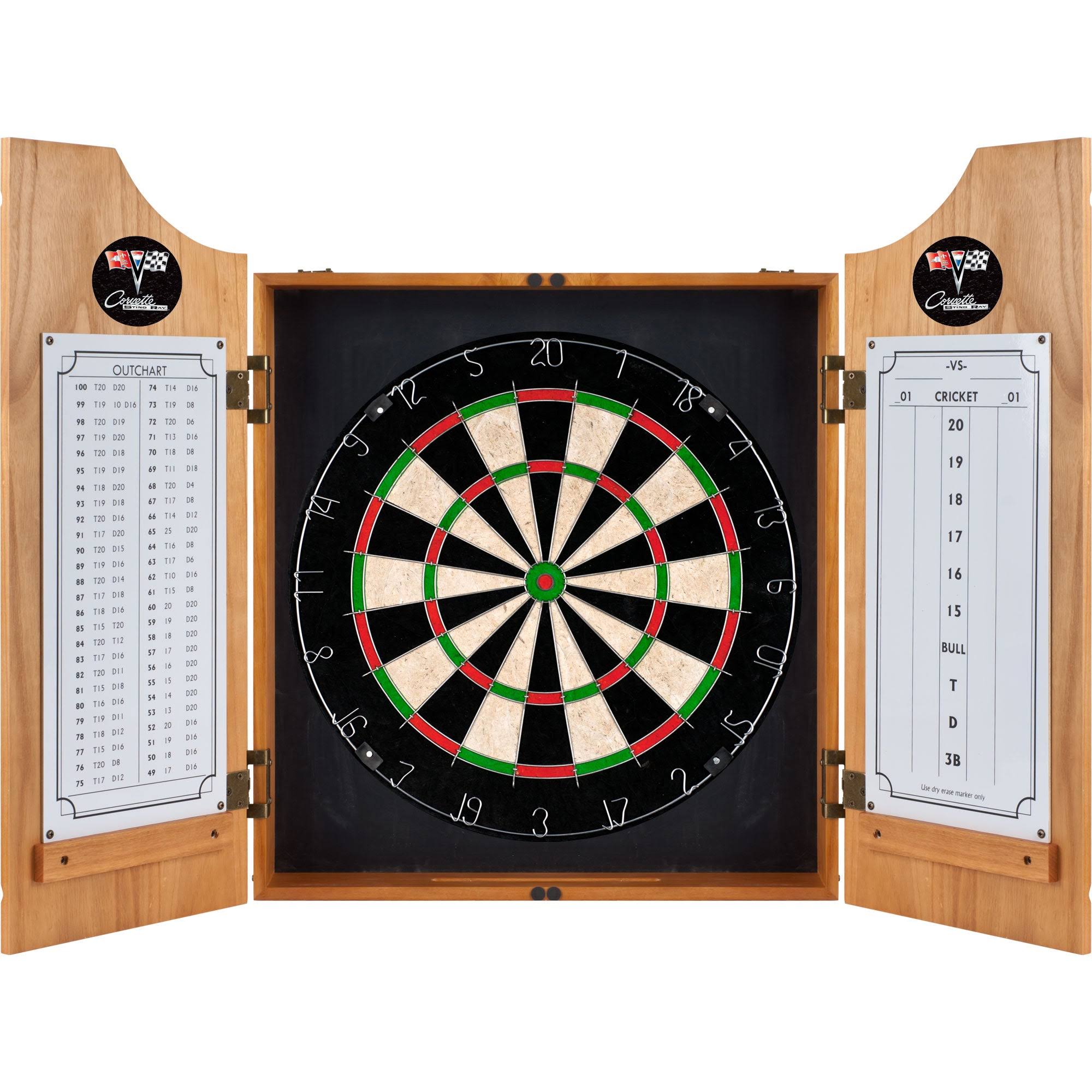 Black Dart Cabinet with Darts and Board Y827550
