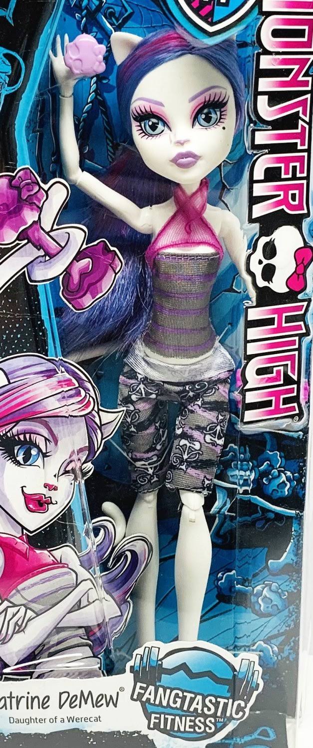 Monster High Fangtastic Fitness Catrine DeMew Doll W792